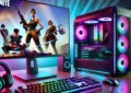 setup pc gaming fortnite